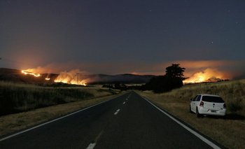 Incendio en Sierra: el fuego ya arrasó unas 3 mil hectáreas y todavía no está controlado