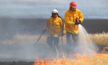 El insólito accidente que dejó herido a un bombero voluntario de Villa Ventana