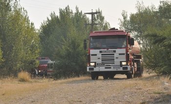 "Se habían hecho cortafuegos, pero el fuego es indominable"