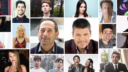 Cuáles son los actores y conductores más influyentes de Argentina