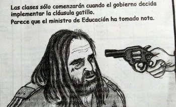 Polémica por una caricatura de Roberto Baradel