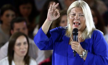 Carrió aseguró que el pedido al FMI impide el "eterno golpismo de devaluacionistas"