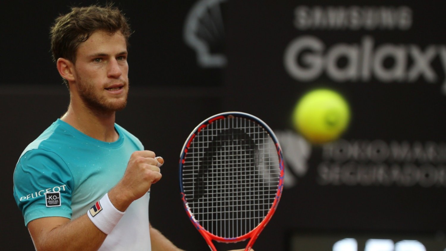 Tenis: Diego Schwartzman, un argentino de festejo por Brasil