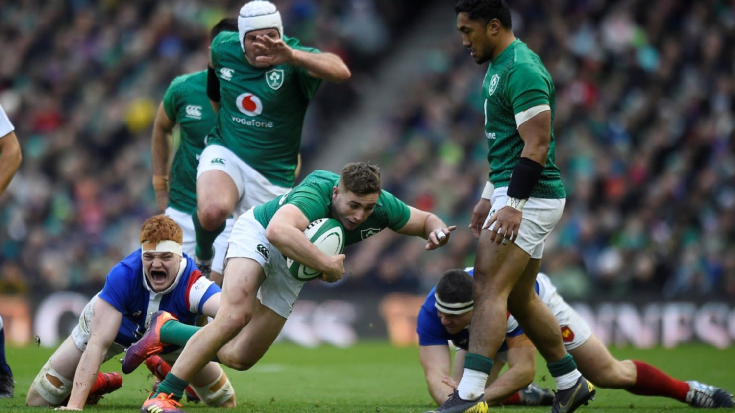 Irlanda sacó bonus ante Francia Irlanda sacó bonus ante Francia