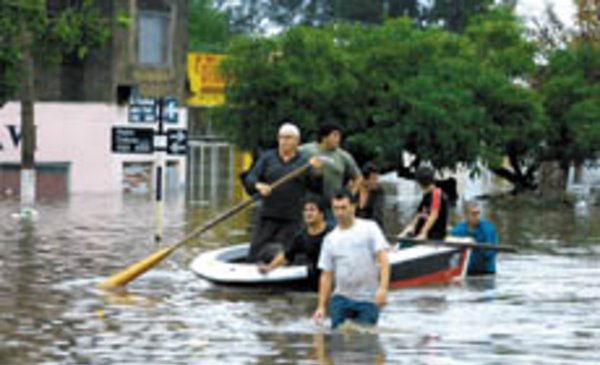 Catastróficas inundaciones en Santa Fe - La Nueva