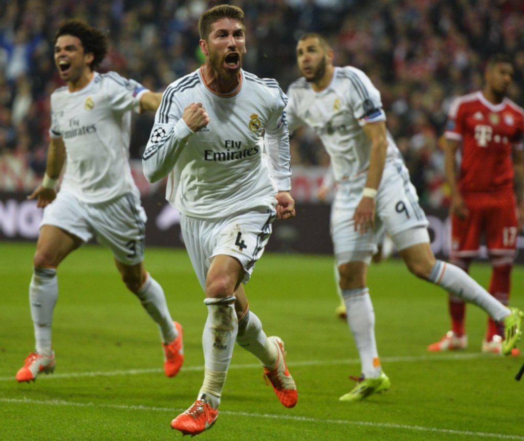 Real Madrid goleó 40 al Bayern y pasó a la final de la