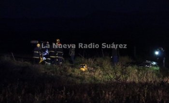 Un joven suarense murió tras volcar su auto en la ruta 67