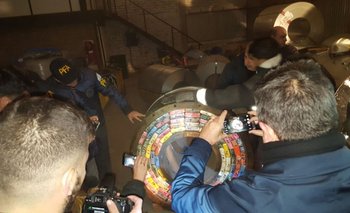 Narcos mexicanos en Bahía: se encontró una tonelada y media de cocaína