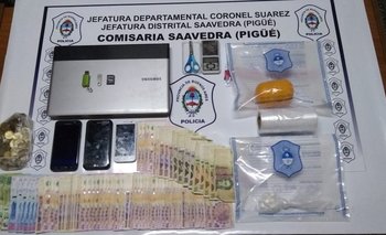 Allanamiento en Pigüé: secuestraron cocaína y detuvieron a una mujer