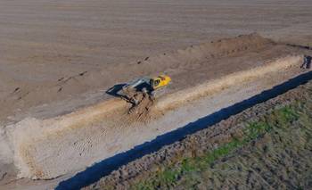 Comenzaron los trabajos para instalar el parque eólico en Coronel Rosales