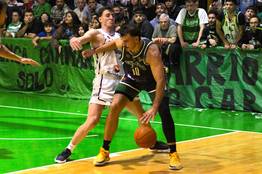 Agustín Sánchez in action