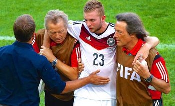 "No puedo recordar mucho sobre el partido", dijo Kramer tras chocar con Garay