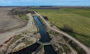 Inundaciones: la megaobra del Partidor de Piñeyro ingresó en su etapa final