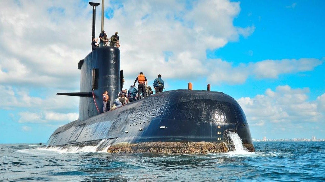 El submarinistas del ARA Juan” será con hitos geográficos