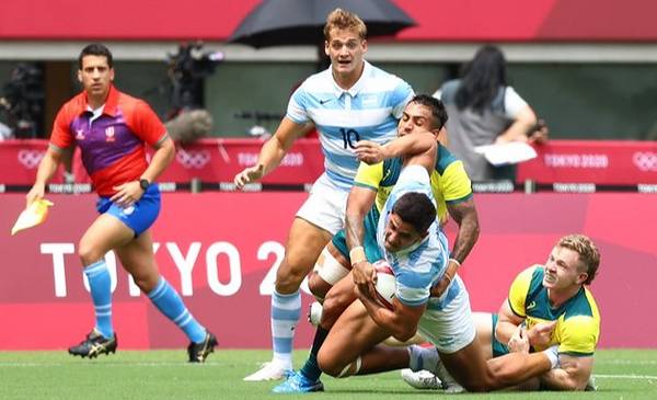 Los Pumas 7s vencieron a Australia en el debut 29 a 19, con el bahiense Álvarez Fourcade - Vimarsana News