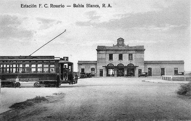 Ferrocarril Rosario Puerto Belgrano, camino a Bahía Blanca
