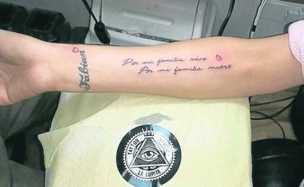Nazarena Vélez se hizo un nuevo tatuaje en su brazo - La Nueva