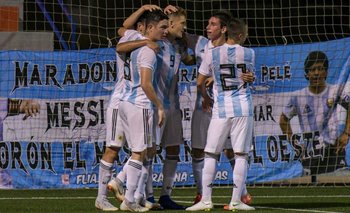 El Sub 20 de Argentina se clasificó a la final del torneo de L' Alcúdia
