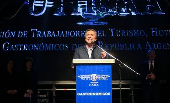 Macri: "Se está dando a luz una Argentina que enfrenta los comportamientos mafiosos"
