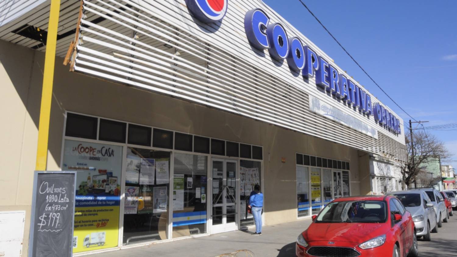 Cierran por 48 horas una sucursal de la Cooperativa por un caso de COVID19