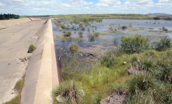 El dique Paso de las Piedras no podrá absorber otra crecida del río Sauce Grande