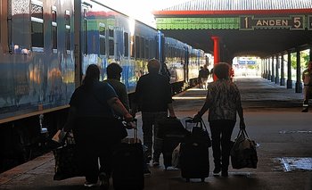 El tren volvió a ser una buena opción para viajar