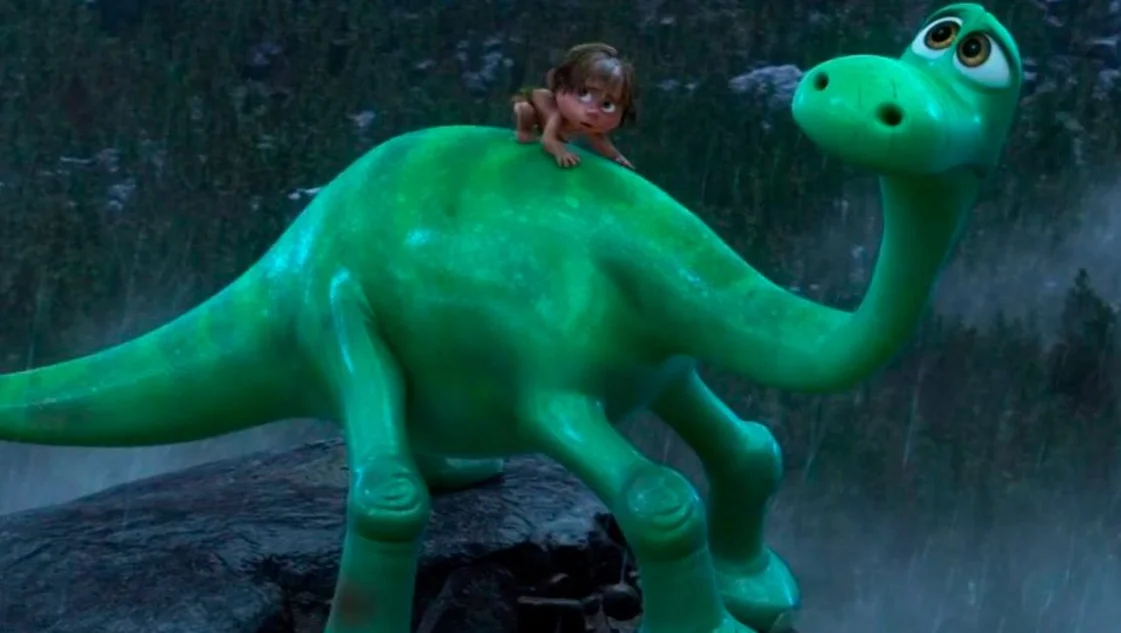 Un gran dinosaurio